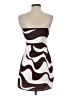 SNDYS. 100% Polyester Graphic Brown Cocktail Dress Size 2 - photo 2