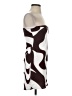 SNDYS. 100% Polyester Graphic Brown Cocktail Dress Size 2 - photo 4