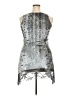 Vocal Metallic Silver Cocktail Dress Size XXL (estimated) - photo 2