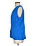 AK Anne Klein Blue Sleeveless Blouse Size S (estimated) - photo 5