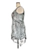 Vocal Metallic Silver Cocktail Dress Size XXL (estimated) - photo 5