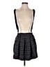 Hot Topic Plaid Gray Black Formal Skirt Size XS - photo 1
