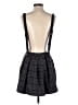 Hot Topic Plaid Gray Black Formal Skirt Size XS - photo 2