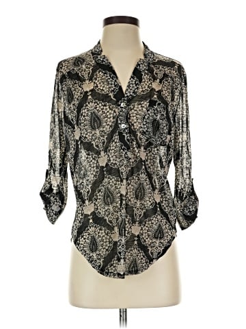 Dna Couture 3/4 Sleeve Blouse (view 1)