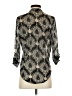 Dna Couture 100% Polyester Animal Print Black 3/4 Sleeve Blouse Size S - photo 2