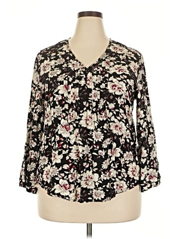 Fun2Fun 3/4 Sleeve Blouse (view 1)
