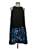 MSK 100% Rayon Graphic Black Cocktail Dress Size S - photo 1