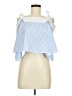 Shein 100% Polyester Blue Sleeveless Blouse Size M - photo 1