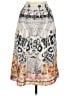 SDII 100% Polyester Print Ivory Casual Skirt One size - photo 1