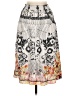 SDII 100% Polyester Print Ivory Casual Skirt One size - photo 2
