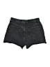 Old Navy Hearts Black Denim Shorts Size 1 - photo 2