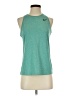 Nike 100% Polyester Green Active Tank Size S - photo 1