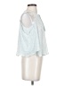 Forever 21 Contemporary 100% Polyester Blue Sleeveless Blouse Size S - photo 4