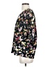 CAbi 100% Polyester Floral Black 3/4 Sleeve Blouse Size S - photo 5