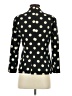 Corey Lynn Calter 100% Polyester Polka Dots Gold Blazer Size 4 - photo 2