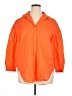 Mineral Orange 3/4 Sleeve Button-Down Shirt Size 16 - photo 1