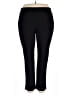 dalia Solid Black Active Pants Size XXL - photo 1
