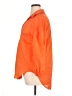 Mineral Orange 3/4 Sleeve Button-Down Shirt Size 16 - photo 5