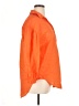 Mineral Orange 3/4 Sleeve Button-Down Shirt Size 16 - photo 4