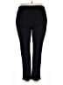 dalia Solid Black Active Pants Size XXL - photo 2