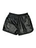 Glam Metallic Black Athletic Shorts Size L - photo 1