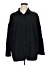 Shein Curve Solid Black Long Sleeve Blouse Size 16 Plus (2) - photo 1