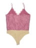 WAYF 100% Nylon Pink Bodysuit Size M - photo 2