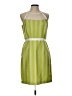 J. Taylor 100% Polyester Chevron-herringbone Green Cocktail Dress Size 10 - photo 1