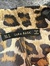 Zara Basic Animal Print Brown Casual Pants Size M - photo 7