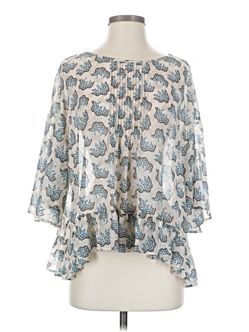 Anna Sui for Uniqlo 3/4 Sleeve Blouse (view 1)