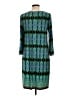 Laundry by Design Print Green Casual Dress Size 12 - photo 2