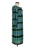 Laundry by Design Print Green Casual Dress Size 12 - photo 4