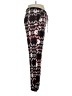 Hot Kiss Print Black Casual Pants Size XL - photo 4