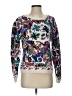 Unbranded Floral Purple Pullover Sweater Size S (estimated) - photo 1