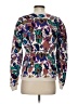 Unbranded Floral Purple Pullover Sweater Size S (estimated) - photo 2