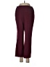 Basic Editions Solid Burgundy Dress Pants Size M - photo 1