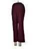 Basic Editions Solid Burgundy Dress Pants Size M - photo 2