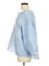 Melissa Nepton Blue 3/4 Sleeve Blouse Size M - photo 5