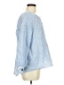 Melissa Nepton Blue 3/4 Sleeve Blouse Size M - photo 4