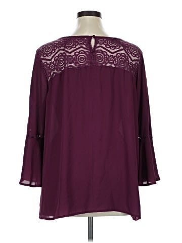 Avon 3/4 Sleeve Blouse (view 2)