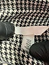 H&M Houndstooth Gray Long Sleeve Blouse Size M - photo 7