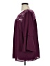 Avon 100% Polyester Burgundy 3/4 Sleeve Blouse Size 1X - photo 5