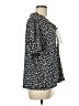 Haptics Black Short Sleeve Blouse Size M (estimated) - photo 4