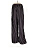 Blāshe 100% Polyester Stripes Black Casual Pants Size L - photo 2