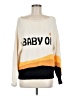 Sandro Color Block Ivory Tan Pullover Sweater Size M (estimated) - photo 1