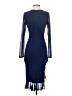 Unbranded 100% Polyester Blue Cocktail Dress Size S - photo 2