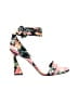 Nine West Floral Pink Red Sandals Size 9 - photo 1