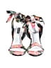 Nine West Floral Pink Red Sandals Size 9 - photo 2