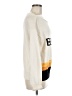 Sandro Color Block Ivory Tan Pullover Sweater Size M (estimated) - photo 4