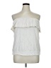 Torrid White Sleeveless Blouse Size 1X Plus (1) - photo 1